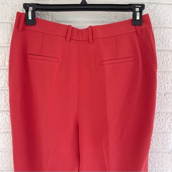 NEW Lafayette 148 Clinton Pant Vibrant Coral MPC29R-6147 Size 8 NWT - Picture 9 of 10
